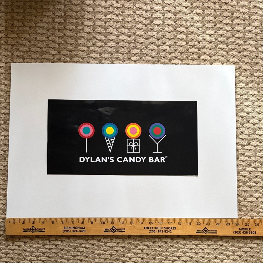 Dylan's Candy Bar Logo Print